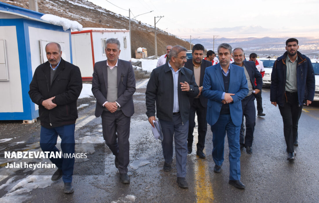 بازدید معاون پارلمانی جمعیت هلال‌احمر کشور از محل استقرار پایگاه امداد و نجات کوهستان در منطقه نمونه گردشگری آبشار شاهلولاک