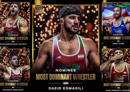 پنج ایرانی نامزد برترین کشتی‌گیر سال ۲۰۲۵ جهان شدند