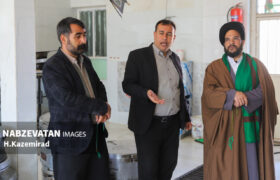 بازدید امام جمعه بخش باغبهادران و دهیار کلیشادرخ از پروژه‌های خیرساز روستای کلیشادرخ