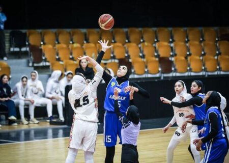 ادامه صدرنشینی آکادمی سحر در لیگ بسکتبال بانوان