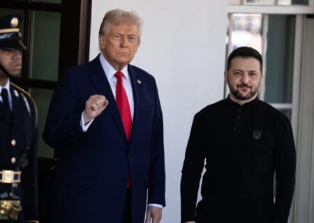 زلنسکی به نهایی کردن طرح صلح در دیدار با ترامپ ابراز امیدواری کرد