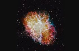 عکس روز ناسا از خرچنگ آشفته کیهان!