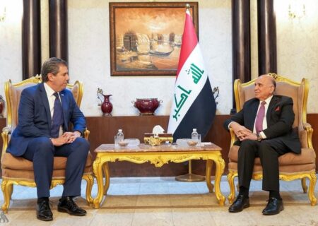 ایران محور گفت‌ وگوی وزیر خارجه عراق و مقام آمریکایی