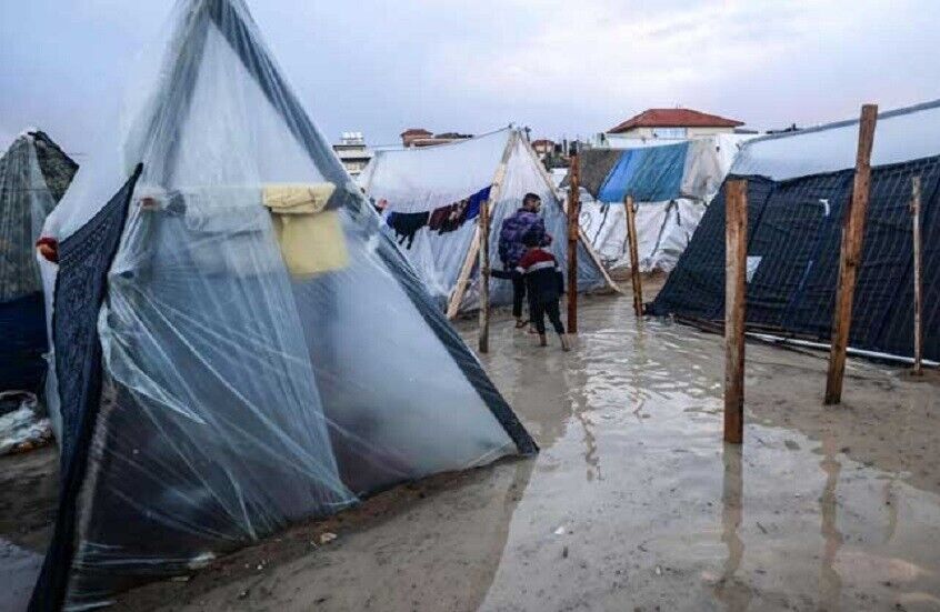 جان باختن ۱۷ فلسطینی بر اثر سرما