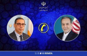 تماس تلفنی وزیر خارجه قبرس با عراقچی
