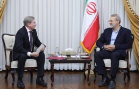 شتاب‌بخشی به کریدور راهبردی شمال–جنوب؛محور دیدار لاریجانی و معاون نخست‌وزیر روسیه در تهران