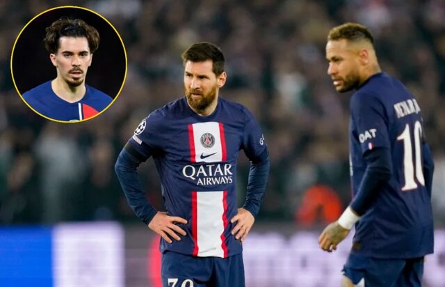 نیمار و مسی برای خودشان بازی می‌کردند