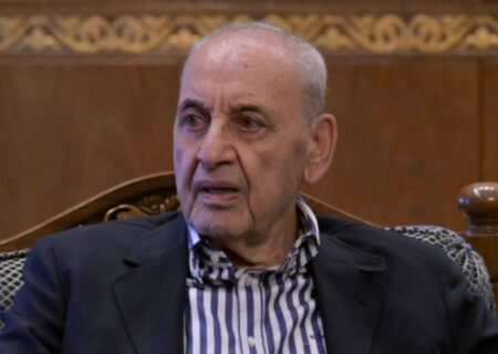 نبیه بری: مذاکره با اسرائیل زیر آتش غیرقابل قبول است