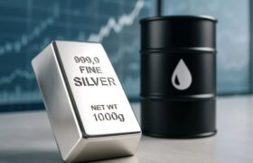 اونس نقره از یک بشکه نفت بیشتر می‌ارزد