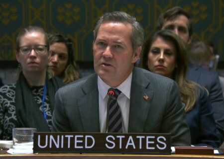 نماینده آمریکا در سازمان ملل برای گفت وگو در مورد غزه به اردن و اسرائیل سفر می کند