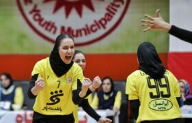 دور رفت لیگ برتر والیبال با برد قاطعانه دختران مقاومت شهرداری تبریز به پایان رسید