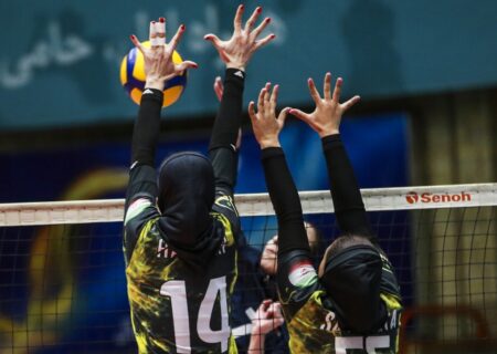 قدرت‌نمایی دختران سپاهان مقابل پدیده صنعت اوج گلپایگان