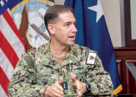 فرمانده سنتکام وارد سرزمین‌های اشغالی شد