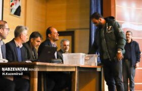 قرعه کشی و تعیین قطعات زمین متقاضیان نهضت ملی مسکن در شهر چمگردان