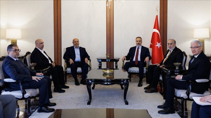 مرحله دوم آتش بس در غزه محور دیدار وزیرخارجه ترکیه و هیأت بلندپایه حماس