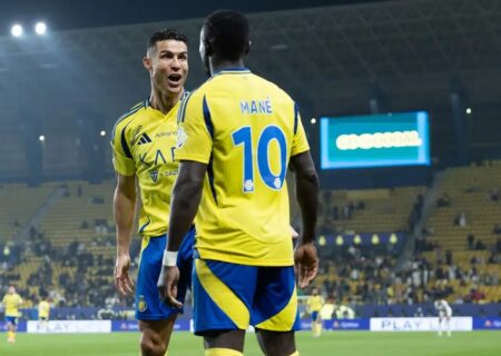 جشن رونالدو برای مانه؛ تبریک CR7 بابت قهرمانی در جام‌ملت‌های آفریقا