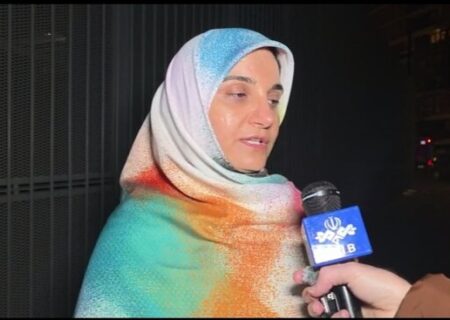 قدردانی مهدیه اسفندیاری از حمایت مردم ایران