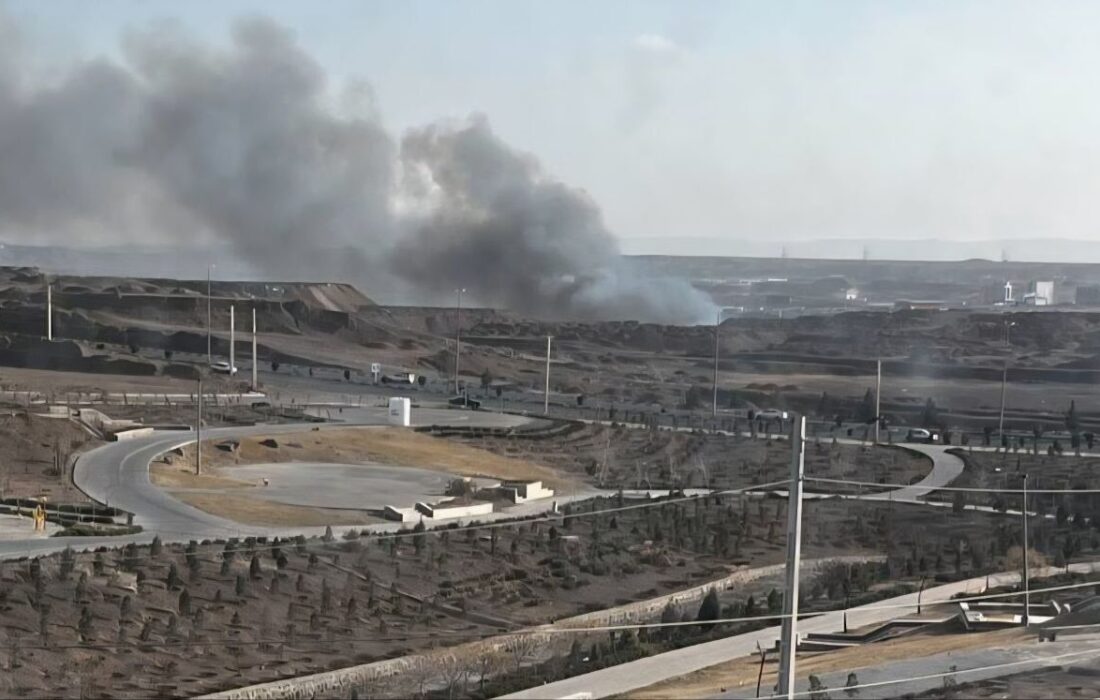 علت برخاستن دود گسترده در پرند مشخص شد
