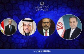 گفت‌ وگوی عراقچی با وزیران خارجه ترکیه، مصر و عربستان سعودی