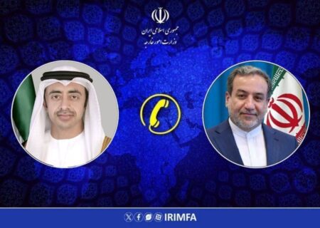 بررسی آخرین تحولات منطقه‌ در تماس تلفنی وزرای خارجه ایران و امارت متحده عربی