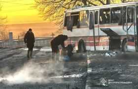 حمله پهپادی روسیه به اوکراین ۱۲ کشته و هفت زخمی بر جای گذاشت