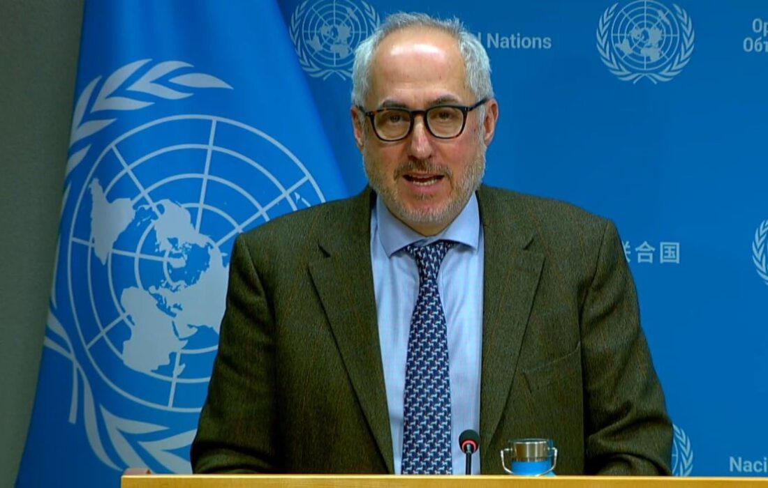 سخنگوی سازمان ملل: امیدواریم مذاکرات ژنو منجر به کاهش تنشها شود