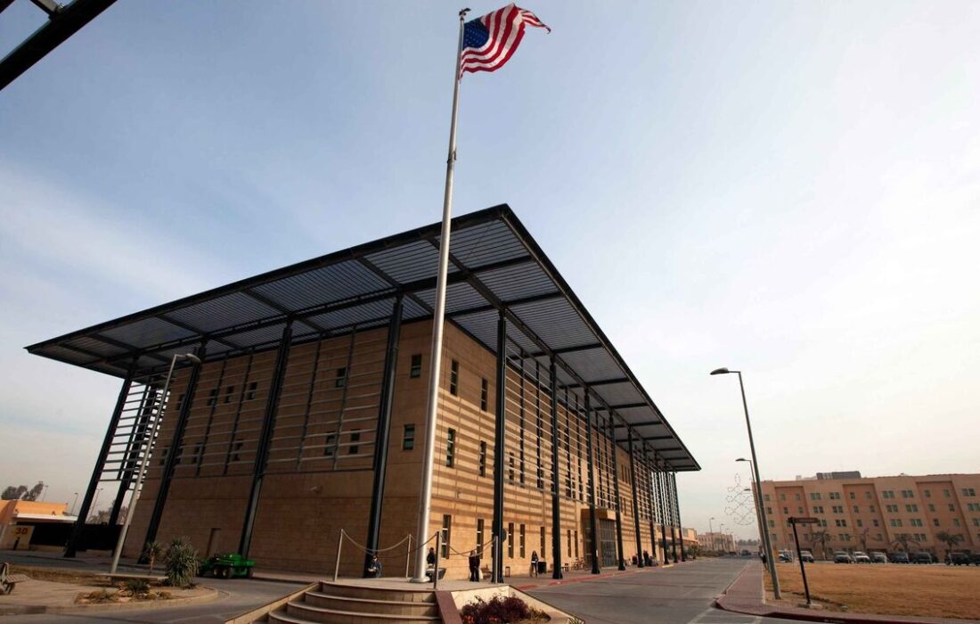 یاوه‌گویی سفارت آمریکا در بغداد علیه ایران