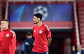 شکست المپیاکو در جدال حساس فوتبال یونان