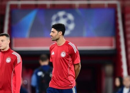 شکست المپیاکو در جدال حساس فوتبال یونان