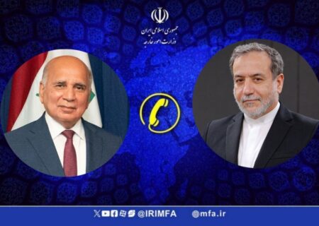 وزیران امور خارجه ایران و عراق درباره آخرین تحولات منطقه‌ای و بین‌المللی گفت و گو کردند