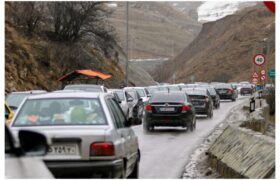 اعمال محدودیت‌های ترافیکی در چالوس و هراز