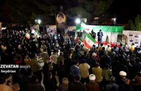 اجتماع بیعت مردم چرمهین با آیت‌الله العظمی سید مجتبی خامنه‌ای رهبر انقلاب