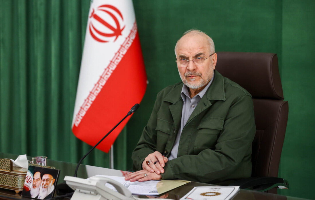 تبریک قالیباف به روسای مجالس اسپانیا در پی قهرمانی جام جهانی فوتبال