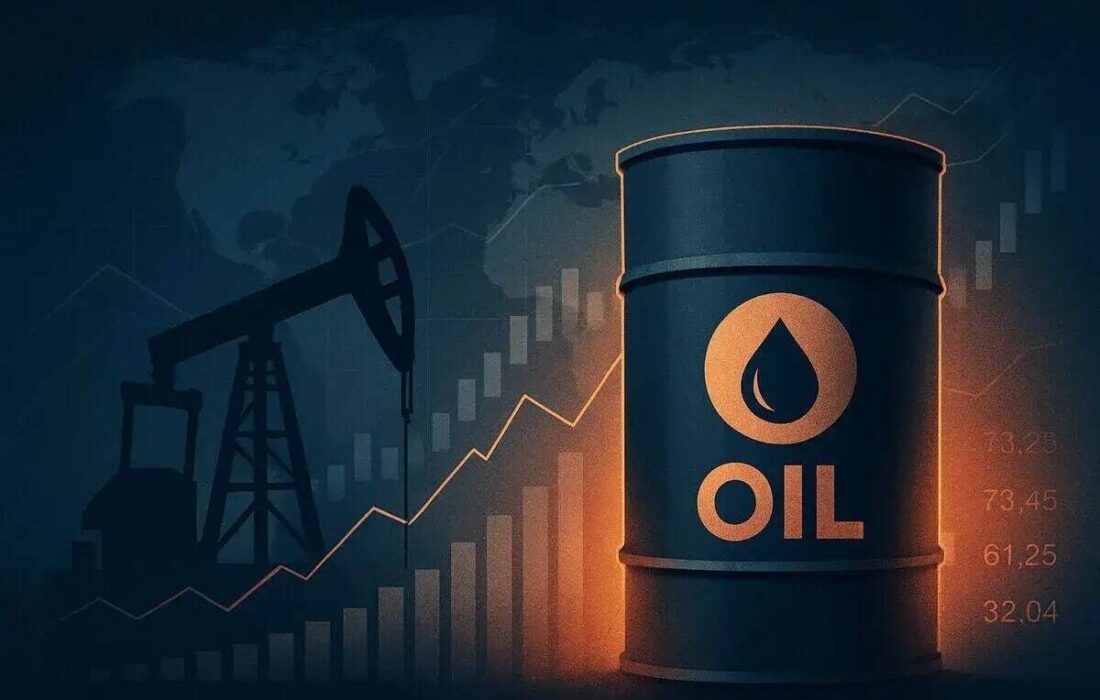 افزایش ملایم قیمت نفت در بازار جهانی