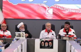 رئیس‌جمهور: آمادگی کامل برای پشتیبانی از فعالیت‌های هلال احمر را داریم