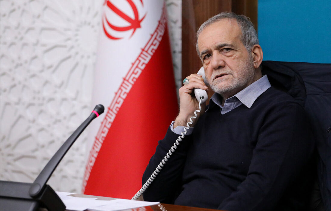 پزشکیان: از هر تصمیم رهبران فلسطینی در روند مذاکرات حمایت می‌کنیم