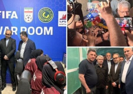 حضور سخنگوی وزارت امور خارجه در اردوی تدارکاتی تیم ملی فوتبال