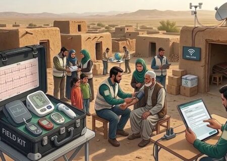 آغاز طرح پایش سلامت مناطق کم‌برخوردار با کمک سامانه نبض هوشمند سلامت