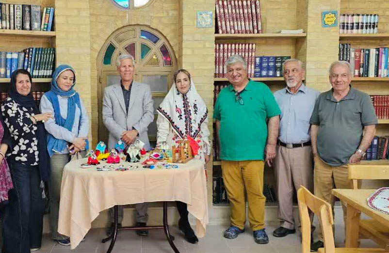 لوح ثبت ملی «ساخت عروسک جُلی» دماب رونمایی شد