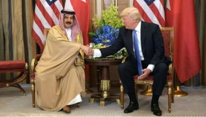 ترامپ با پادشاه بحرین درباره ایران گفتوگو کرد