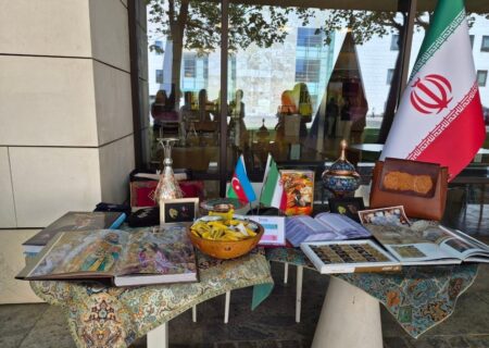 از میناکاری تا ترمه؛ روایت فرهنگ ایرانی در جشنواره ملل باکو
