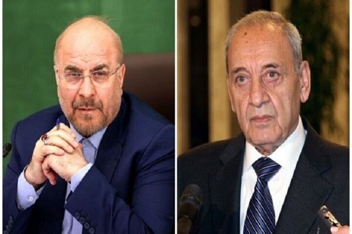 قالیباف در گفت و گو با بری: در صورت ادامه جنایت ها در لبنان گفت‌وگوها را متوقف می کنیم