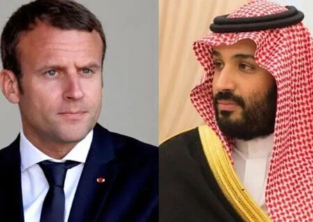 گفت‌وگوی تلفنی محمد بن سلمان و مکرون درباره تحولات منطقه