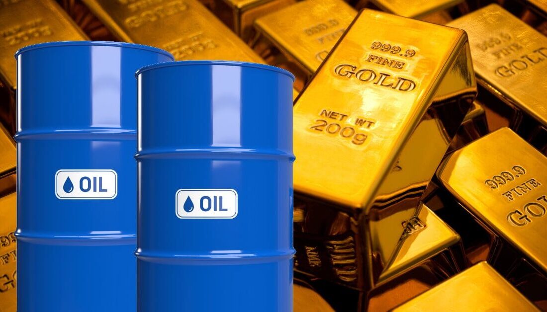 تداوم کاهش بهای جهانی نفت/ طلا در برابر دلار عقب نشست