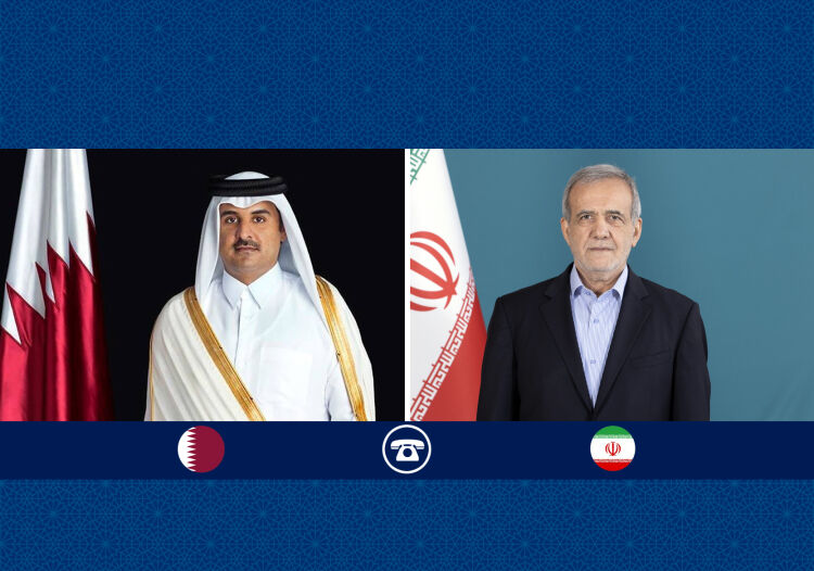 قدردانی رئیس‌جمهور از نقش قطر در کاهش تنش‌ها و پیشبرد روند دیپلماسی
