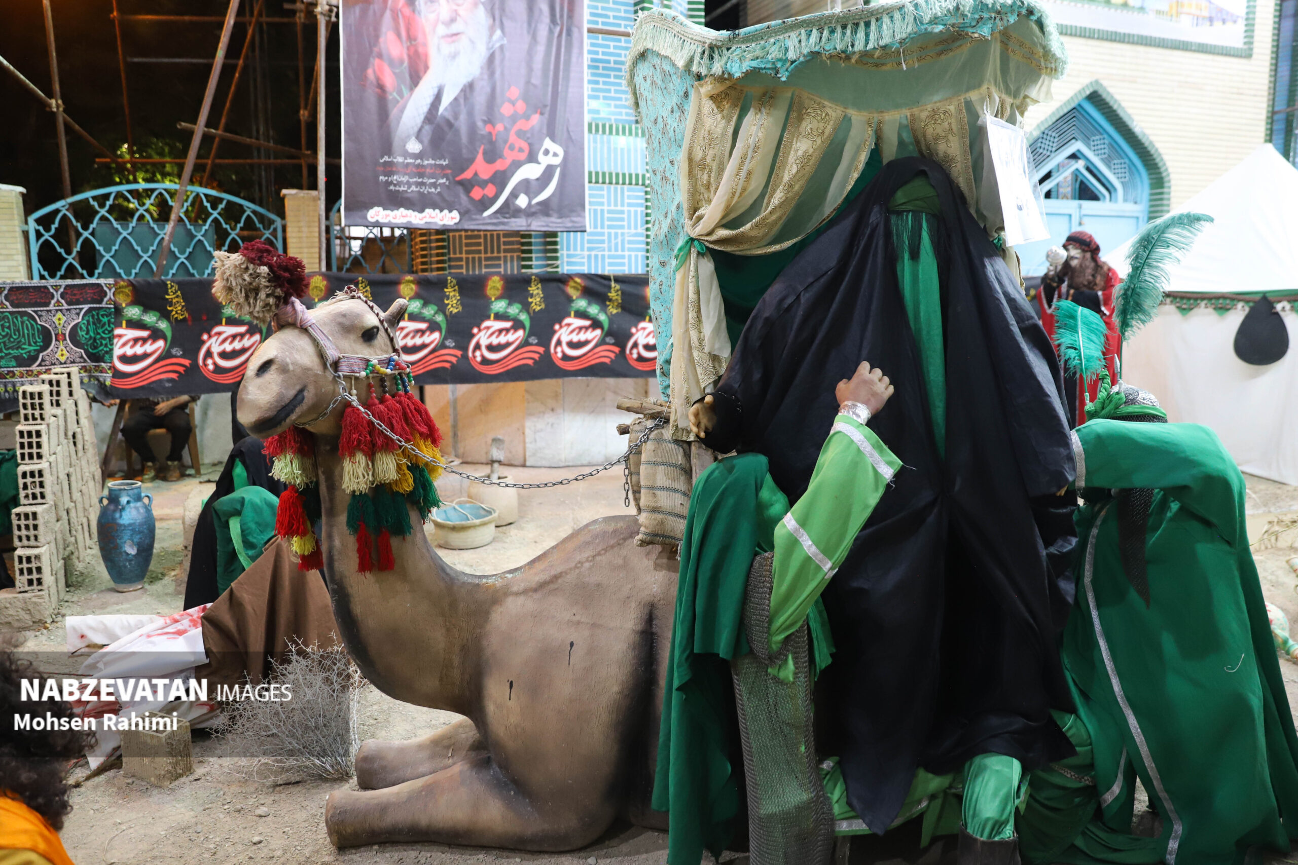 مورکان در سوگ دردانه حسین(ع)؛ بازخوانی واقعه کربلا تا شام در آیینه هنر