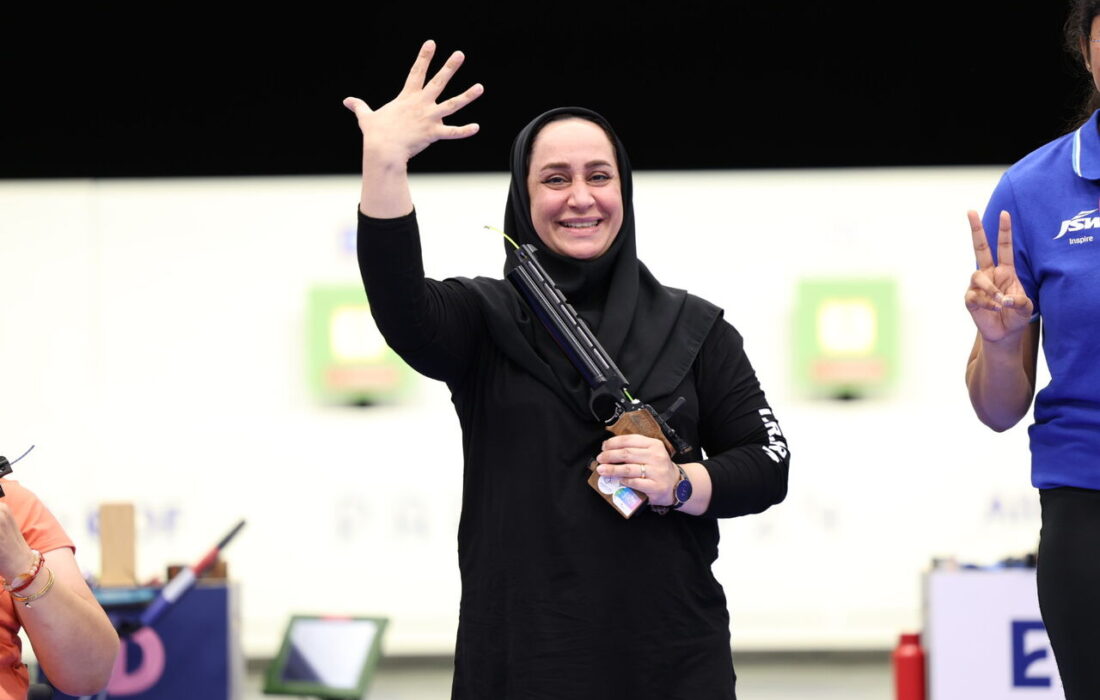 ملکه تپانچه مسافر ناگویا شد