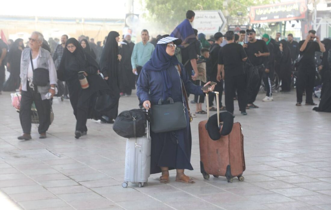 مقام عراقی: حدود ۵۰۰ هزار زائر اربعین وارد عراق شدهاند
