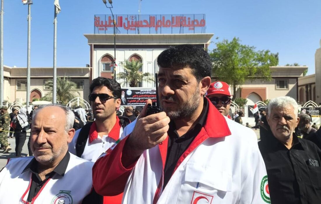 کولیوند: هلالاحمر با آمادگی کامل پوشش امدادی مراسم تشییع رهبر شهید در عراق را بر عهده دارد