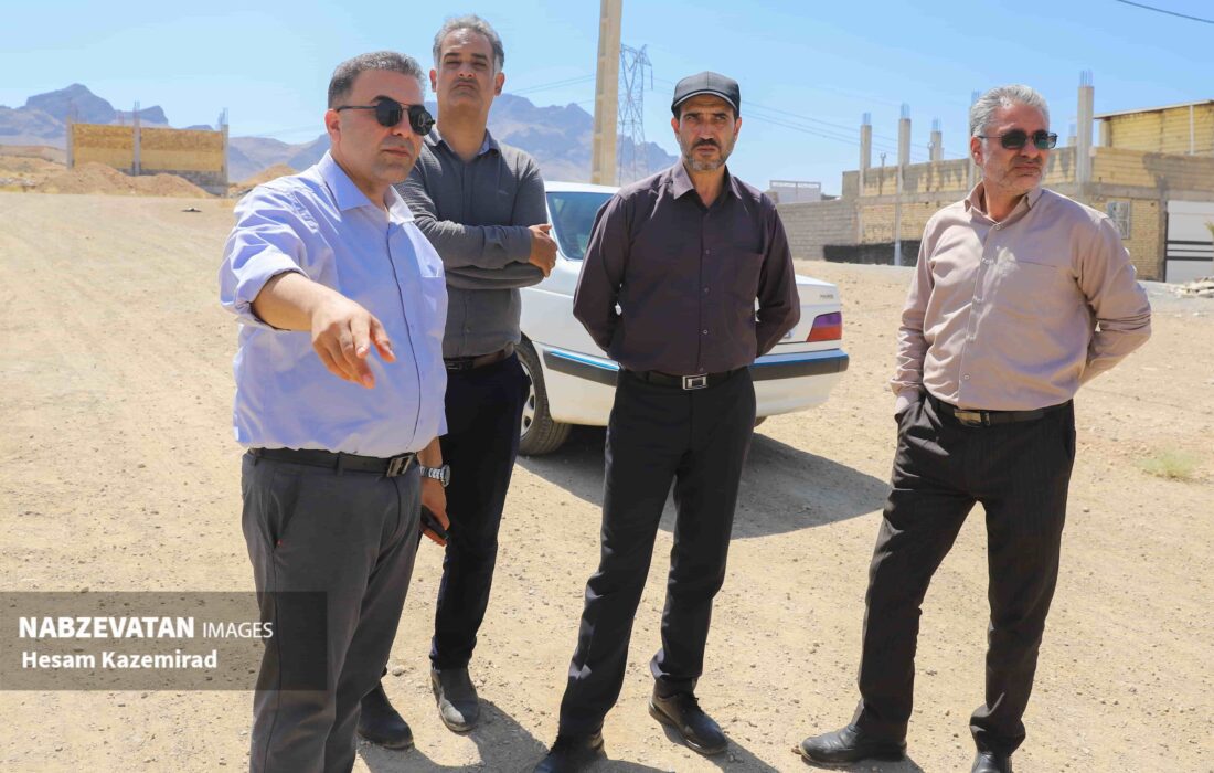بازدید از پروژه آماده سازی فاز سوم مجموعه مسکونی روستای رحمت آباد